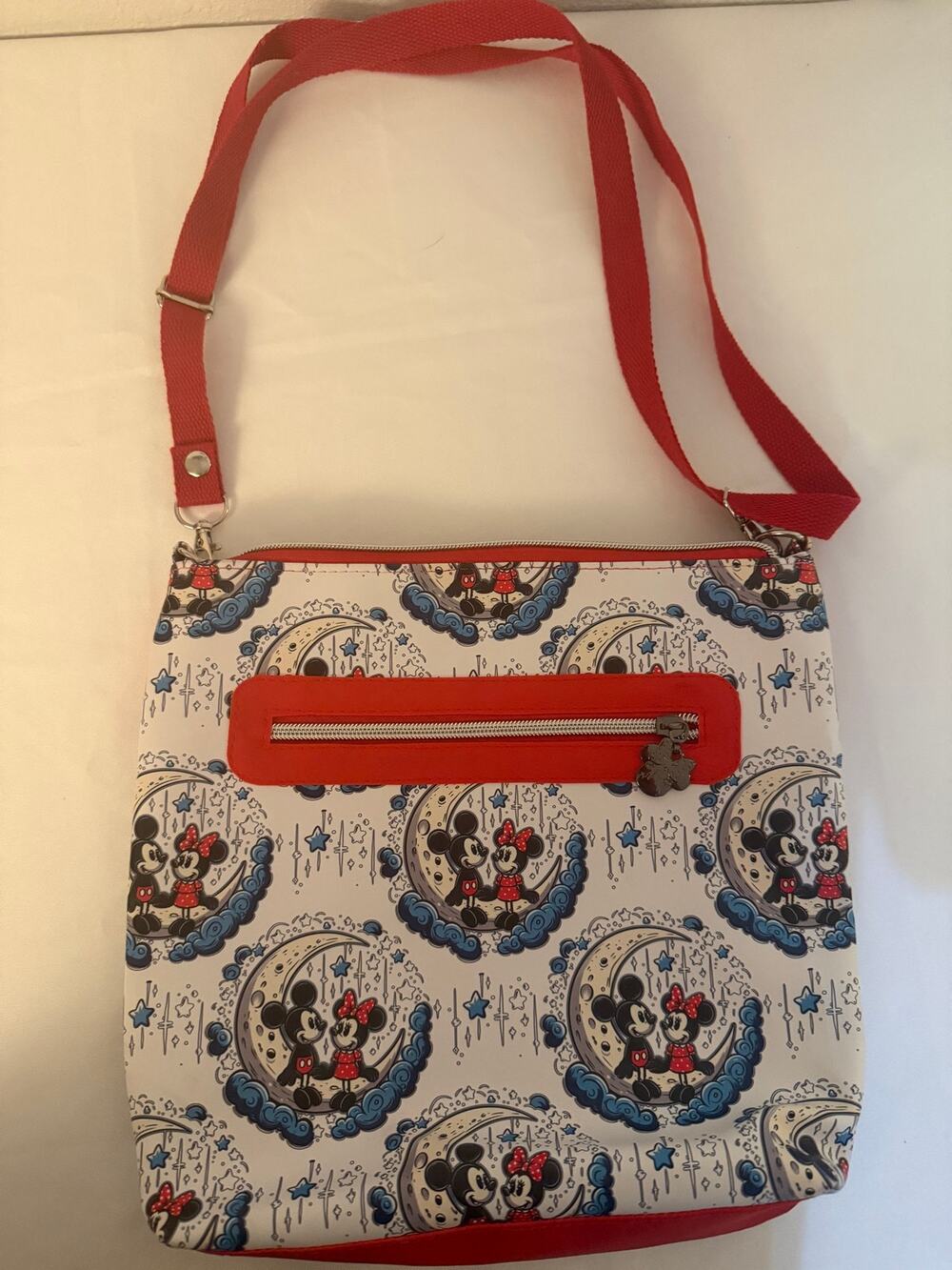 Disney Mickey & Minnie Celestial Moon Crossbody Bag Vinyl